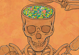 Skull candy corpse.